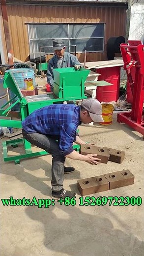 small manual earth compress issbs soil Interlocking clay brick machine price for eco block #ecobrick