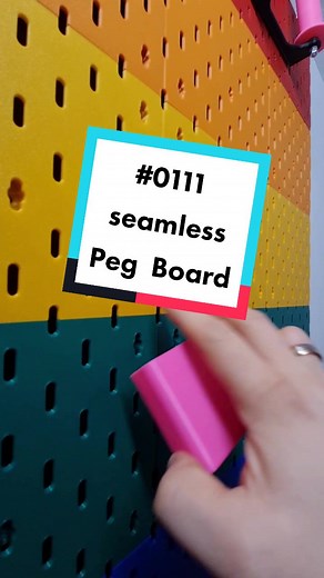 #0111: my seamless Peg Board Design. #3d #3dprinting #3ddruck #bambulab #freedownload #printables #thosa #youtuber