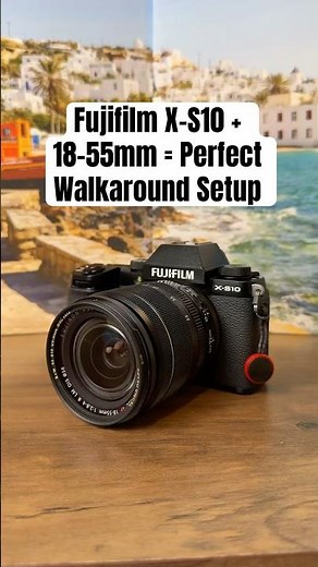 Fujifilm X-S10 + 18-55mm = Perfect Walkaround Setup
