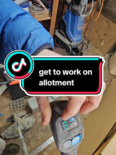 Heading to allotment With makita strimmer start working on it.#garden #blogger #allotment #fpy #gardentok