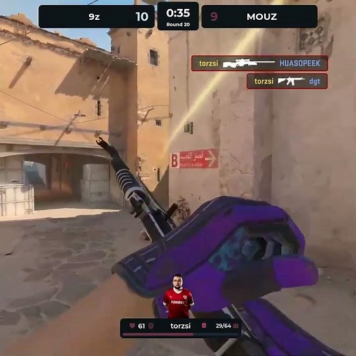 torzsi Clutches a Huge 1v3 Against All Odds #blast #rotterdam #cs #cs2