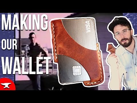 Making Our Most Popular Wallet - (CLAUDE WALLET) - Handmade Leather Wallet