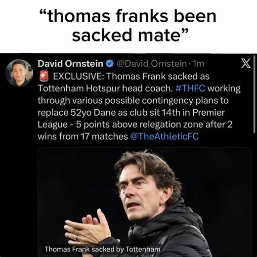 IT WAS TODAY GRANDMA #football #meme #tottenham #thomasfrank #sacked | Tottenham Sack Thomas Frank
