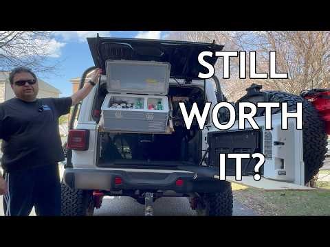 DIY Jeep Fridge Slide — 2 Years Later (30+ Trails Tested)