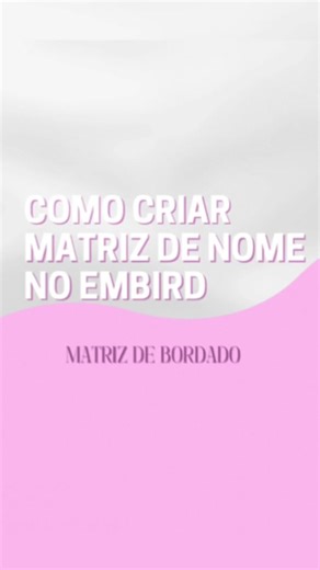 Configurações do Embird 2017 para Bordado