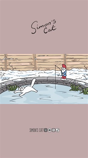 Fun around the pond! 🐱 | Simon's Cat