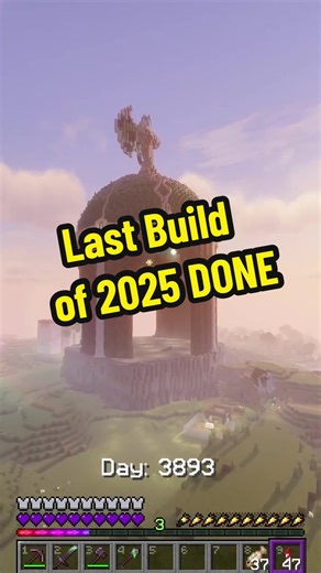 Minecraft Survival: Last Build of 2025 Completed