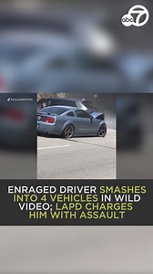 Seth Pointe, a 22-year-old CSUN student, is now facing assault charges for aggressively slamming his Ford Mustang into several vehicles in Woodland Hills. https://abc7.la/3poljR6 | ABC7