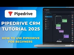 How To Use Pipedrive For Beginners (Pipedrive CRM Tutorial 2025)