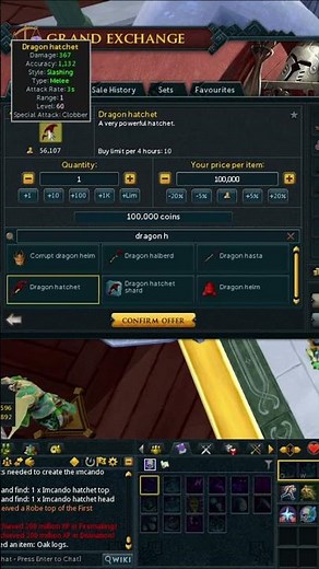 🪓Dragon Hatchet Prices!