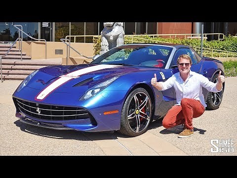 My First Drive in a $2.5m FERRARI F60 AMERICA!