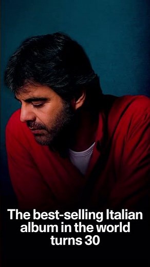ANDREA BOCELLI ROMANZA AT 30 #andreabocelli
