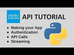 Schwab API Full Tutorial In Python (With Schwabdev)