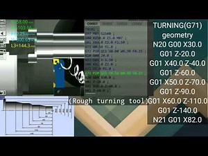 G70 G71 G72 Program| CNC Programming Practicle💥💥💥