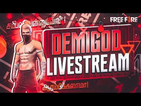 FREEFIRE - OG DEMIGOD IS BACK (CUSTOM ROOM MATCH) DAY 10