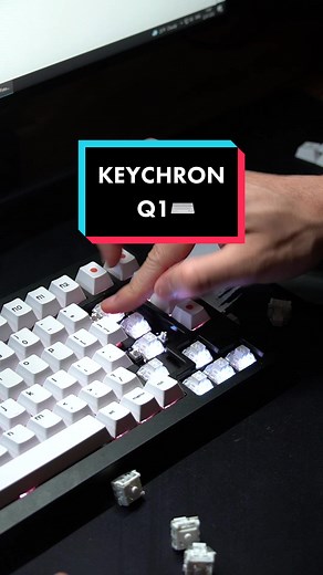 Kailh Box Clicky Keychron Q1 Mechanical Keyboard