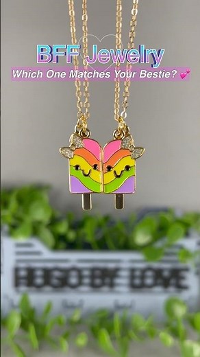 Besties Deserve This! Friendship Jewelry #bff #gift #friendsforever #cute #bestfriend #shorts #love