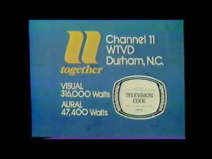 WTVD (CBS, Now ABC O&O) Sign Off (1979)