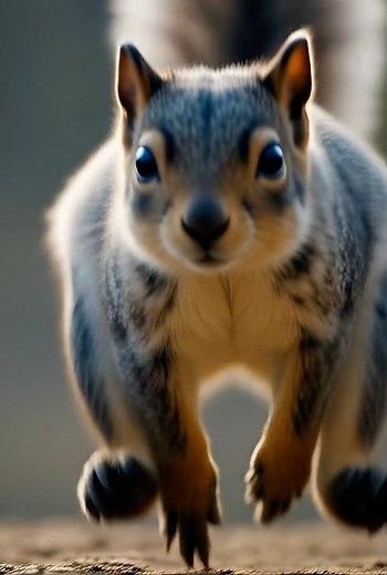 This Squirrel's INSANE Jump Will BLOW YOUR MIND! 😱🐿️