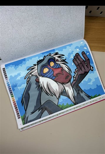 Nouveau code couleur dans le tome 11 ! 🦁 page 92 - Guangna 168 J’ai adoré faire ce courage mystère et je trouve qu’on le voit pas trop trop en ce moment celui ci❤️ Illustré par @Jeremy MARIEZ #coloriagesmysteres #coloriage #guangna168 #codecouleur #smallcreators