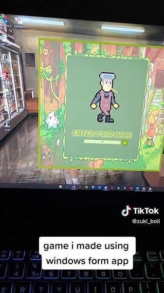 credits to Moo ICT for the the basic game tutorial. #code #coding #programming #program