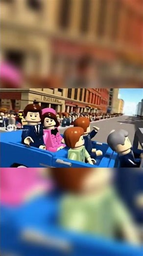 JFK Assassination as a Lego Game 😯 #lego #history