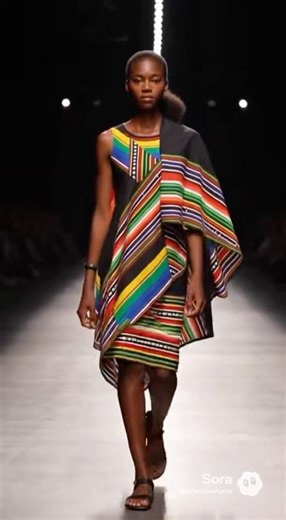 🇿🇦 South Africa - Zulu Modern Dress | Global Heritage Runway