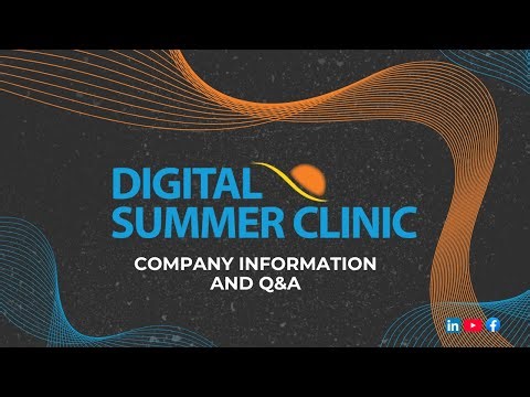 Digital Summer Clinic Company Information and Q&A