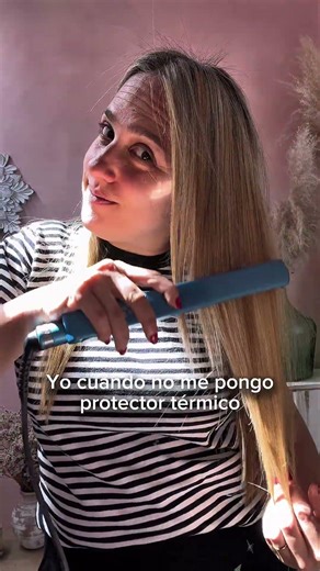Beauty tip: Siempre usar PROTECTOR TERMICO ☀️ #hair #hairstyle #tips #hairtok
