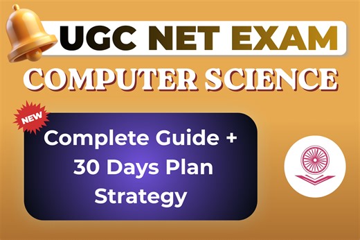 UGC NET Computer Science 30 Days Study Plan 2026 PDF