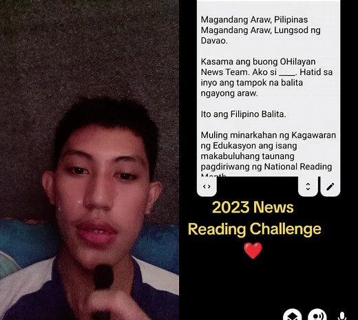 Duet Reporter Challenge: Trying Teleprompter for a News Script Challenge