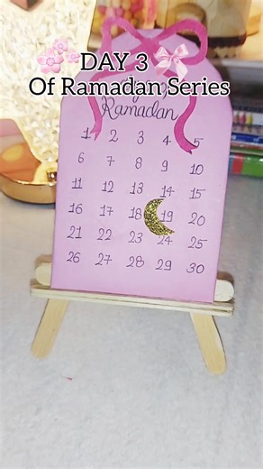Day (3/30) Ramadan series Ramadan Calendar Tutorial #shorts #ytshorts #diy #viral #craft #handmade