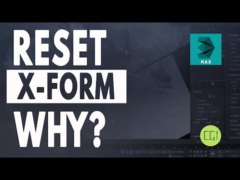 BEST Method To Reset X FORM ♻️ 3ds Max ♻️ Problem Solved