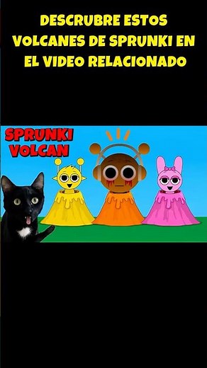 ¡SPRUNKI PERO SON VOLCANES! 😱🌋 Experimentos caseros con incredibox sprunki