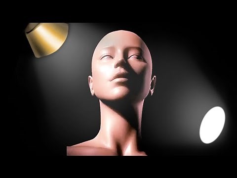 Face Lighting Reference - Female and Male Heads