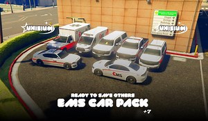 EMS Car Pack for Fivem | 8 Vehicles | 2025 | Lore Friendly | Unbranded | Drag & Drop | Optimized | High Quality - Etsy