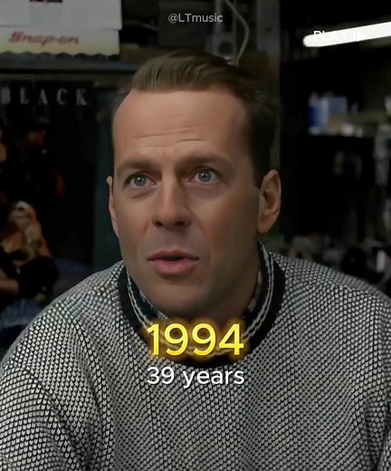 Bruce Willis Evolution: Then and Now