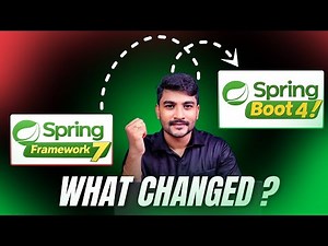 Spring Boot 4 Explained 🚀 | What Changed in Framework 7?