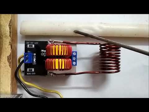 Simple ZVS Induction Heater Circuit - 1000 Watts