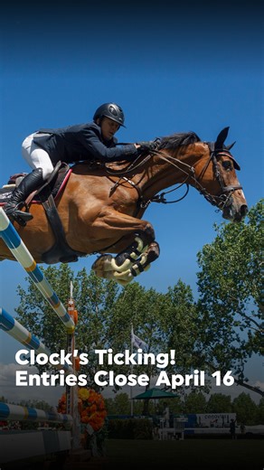 ATHLETES! ⏳ Just 10 days left to submit your entries for the 2025 Summer Series at Spruce Meadows! 🔥 Don’t miss your chance to compete in an unforgettable tournament season — now featuring more Category C competitions and a minimum of $5,000 in prize money per event. 📅 Entries close April 16, 2025 📄 Prize List & Entry Forms: sprucemeadows.com/competitor-information #SpruceMeadows #SummerSeries2025 #ShowJumping | Spruce Meadows