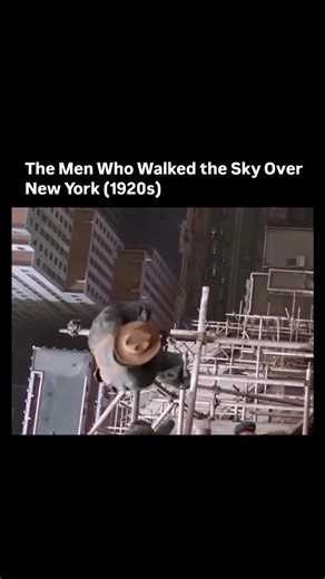 Past Insight on Instagram: "(Follow) us @past.insight During the 1920s, ironworkers worked high above Manhattan, balancing on unfinished steel beams as the city rose beneath them. With little protection and no safety nets, they assembled the frames of New York’s most iconic buildings, turning raw steel into the skyline the world recognizes today. #nyc #ironworkers #history #architecture #usa"