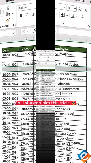 ⌨️⬆️🆓 Add blank rows after each data row quickly using the Alt A SA shortcut in Excel! 💡💻 In Excel, you can save time and efficiently add blank rows after each data row by utilizing the Alt A SA keyboard shortcut. This shortcut allows you to sort your data, including the serial numbers you've added, and automatically insert blank rows between each data row. ⌨️⬆️🆓 By using the Alt A SA shortcut, you can quickly sort your data, add blank rows, and maintain the order of your serial numbers. Thi