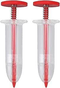 Amazon.com: HEITIGN 2 Pieces Mini Seedmaster Seeds Dispenser Handheld Seed Sower Sowing, Seedling Tool for Horticultural Seeding : Patio, Lawn & Garden