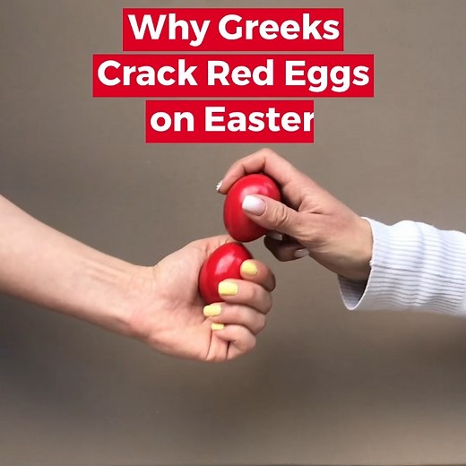 Here's why Greeks crack red eggs on Easter and how to become the Easter egg champion of the year: https://bit.ly/2WUOgk7 | Greek Reporter
