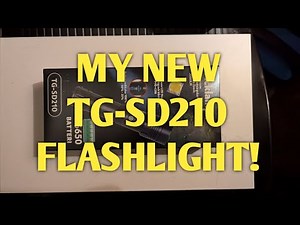 My New TG-SD210 Flashlight!