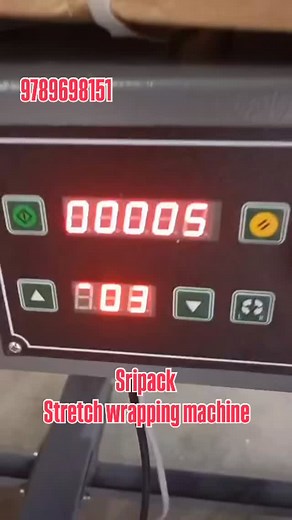 Stretch wrapping machine | Sri Pack Machinery