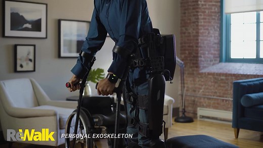 The ReWalk Personal Exoskeleton offers patients with spinal cord injuries a new level of independence with life-changing robotics. Now providing access to stairs and curbs! | ReWalk Personal Exoskeleton
