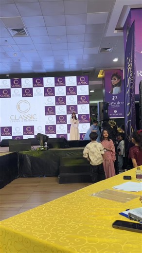 celine_madison_matondo on Instagram: "And this is it…lol…Introduction walk @Classic Kids Fashion show and Talent Competition❤️Safari Mall, Sharjah🇦🇪"