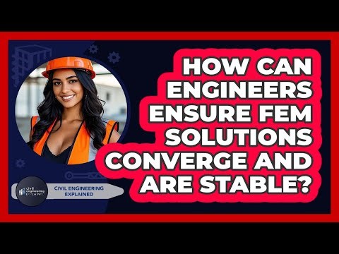 How Can Engineers Ensure FEM Solutions Converge And Are Stable? - Civil Engineering Explained