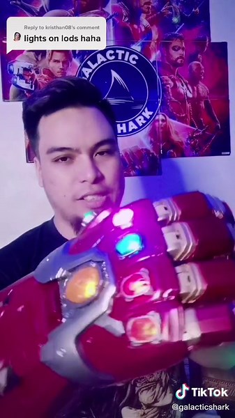 Reply to @kristhan08 LIGHTS ON! #galacticshark #geektokph #marvel #nanogauntlet #infinitygauntlet #avengers #infinitywar #endgame #collector #lason